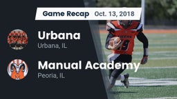 Recap: Urbana  vs. Manual Academy  2018