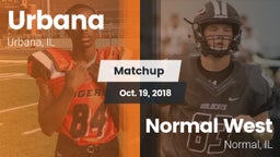 Matchup: Urbana  vs. Normal West  2018