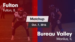 Matchup: Fulton  vs. Bureau Valley  2016