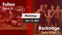 Matchup: Fulton  vs. Rockridge  2016