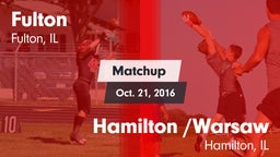 Matchup: Fulton  vs. Hamilton /Warsaw  2016