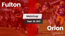 Matchup: Fulton  vs. Orion  2017