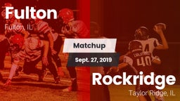 Matchup: Fulton  vs. Rockridge  2019