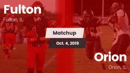 Matchup: Fulton  vs. Orion  2019