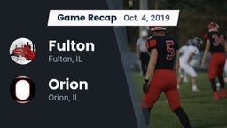 Recap: Fulton  vs. Orion  2019