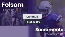 Matchup: Folsom  vs. Sacramento  2017