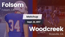 Matchup: Folsom  vs. Woodcreek  2017