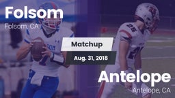 Matchup: Folsom  vs. Antelope  2018