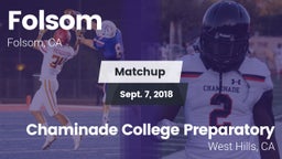 Matchup: Folsom  vs. Chaminade College Preparatory 2018