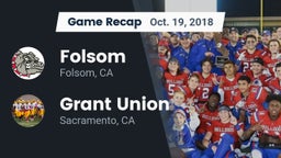Recap: Folsom  vs. Grant Union  2018