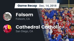 Recap: Folsom  vs. Cathedral Catholic  2018