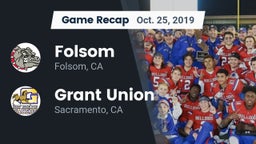 Recap: Folsom  vs. Grant Union  2019
