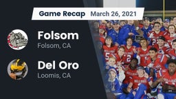 Recap: Folsom  vs. Del Oro  2021