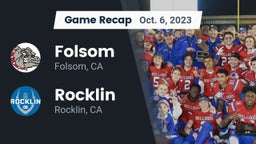 Recap: Folsom  vs. Rocklin  2023
