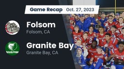 Recap: Folsom  vs. Granite Bay  2023
