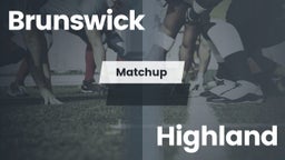 Matchup: Brunswick High vs. Highland  2016