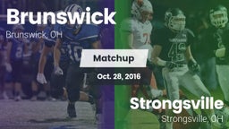 Matchup: Brunswick High vs. Strongsville  2016