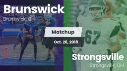Matchup: Brunswick High vs. Strongsville  2018