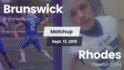 Matchup: Brunswick High vs. Rhodes  2019