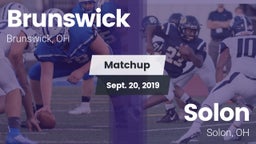 Matchup: Brunswick High vs. Solon  2019
