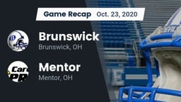 Recap: Brunswick  vs. Mentor  2020