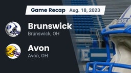 Recap: Brunswick  vs. Avon  2023
