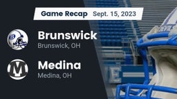 Recap: Brunswick  vs. Medina  2023