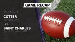 Recap: Cotter  vs. Saint Charles  2016