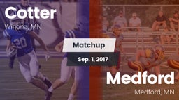 Matchup: Cotter  vs. Medford  2017