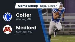 Recap: Cotter  vs. Medford  2017