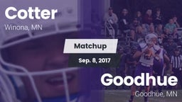 Matchup: Cotter  vs. Goodhue  2017