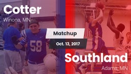 Matchup: Cotter  vs. Southland  2017