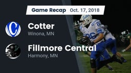 Recap: Cotter  vs. Fillmore Central  2018