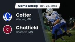 Recap: Cotter  vs. Chatfield  2018