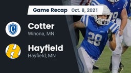 Recap: Cotter  vs. Hayfield  2021