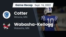 Recap: Cotter  vs. Wabasha-Kellogg  2022