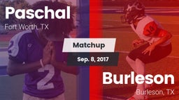 Matchup: Paschal  vs. Burleson  2017
