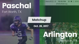 Matchup: Paschal  vs. Arlington  2017