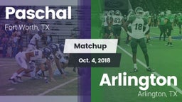 Matchup: Paschal  vs. Arlington  2018