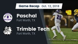 Recap: Paschal  vs. Trimble Tech  2018