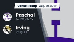 Recap: Paschal  vs. Irving  2019