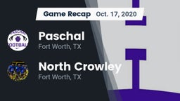 Recap: Paschal  vs. North Crowley  2020