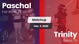 Matchup: Paschal  vs. Trinity  2020