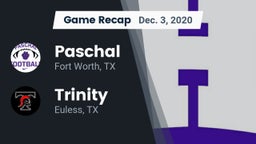 Recap: Paschal  vs. Trinity  2020