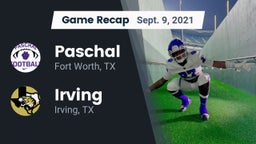 Recap: Paschal  vs. Irving  2021