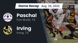 Recap: Paschal  vs. Irving  2022