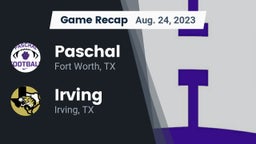Recap: Paschal  vs. Irving  2023