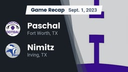 Recap: Paschal  vs. Nimitz  2023