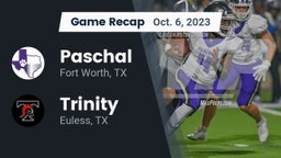 Recap: Paschal  vs. Trinity  2023