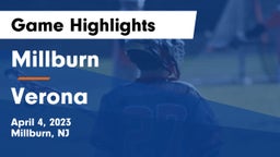 Millburn  vs Verona  Game Highlights - April 4, 2023